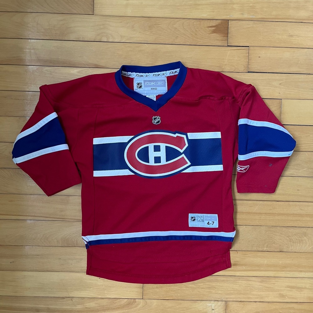 Reebok Montreal Canadiens Carey Price 31 Youth Jersey Red Size 4-7 NHL Hockey